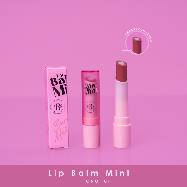 Lip balm mint display