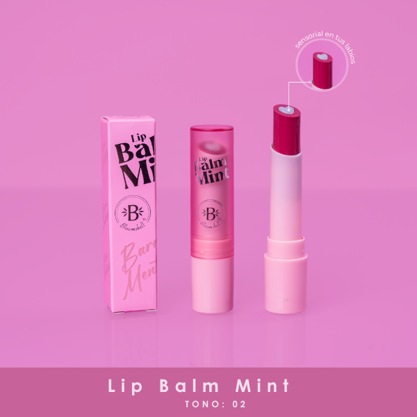 Lip balm mint display
