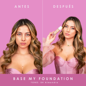 My foundation 2 en 1 (base lÍquida)(almendra)