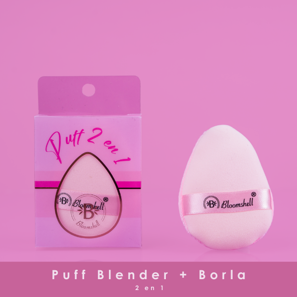 Puff blender + borla 2 en 1