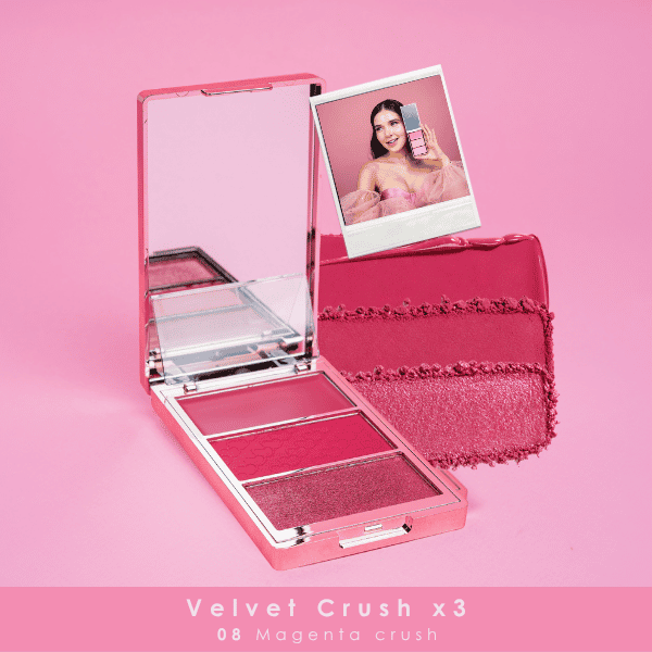 Velvet rubor x 3 maghenta crush -08