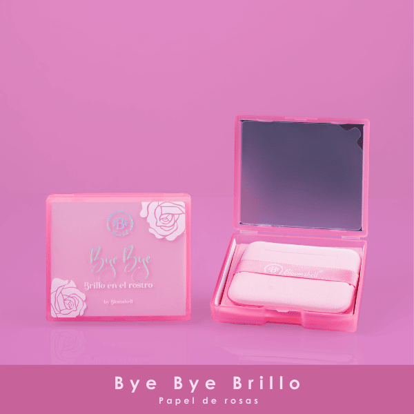 Bye bye brillo (papel de rosas)