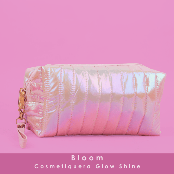 Bloom cosmetiquera glow shine
