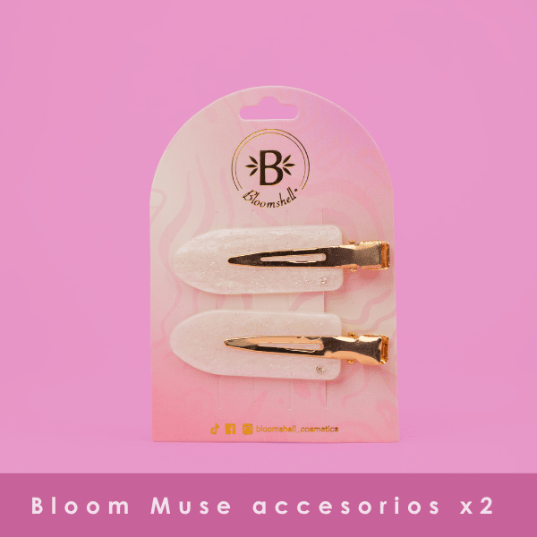 Bloom muse accesorios x 2 (hebillas para cabello)