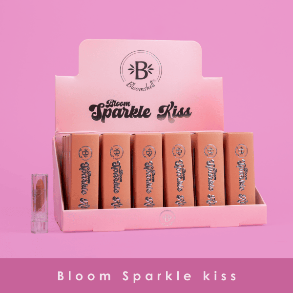 Labial bloom sparkle kiss