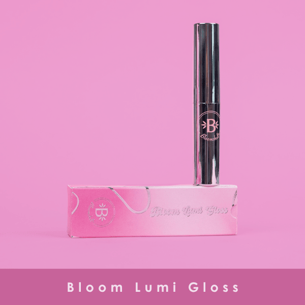 Bloom lumi gloss display / brillo hidrante