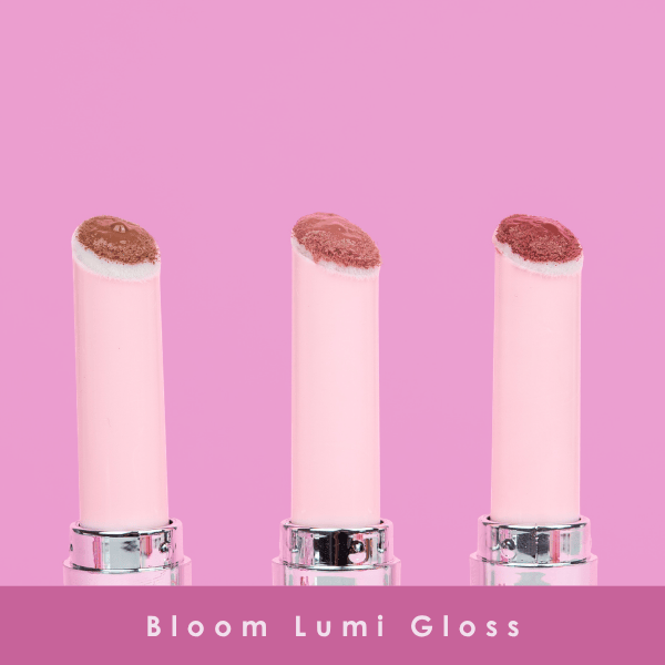 Bloom lumi gloss display / brillo hidrante