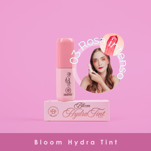 Bloom hydra tint 2 en 1 rosa intenso (03)