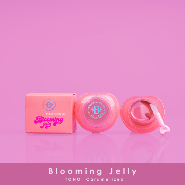 Blooming jelly caramelized