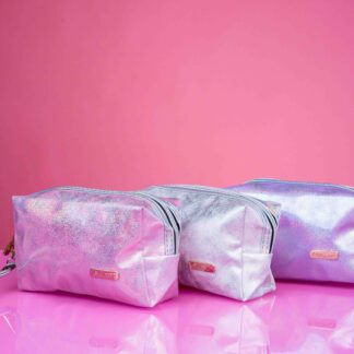 Cosmetiquera bloom silver