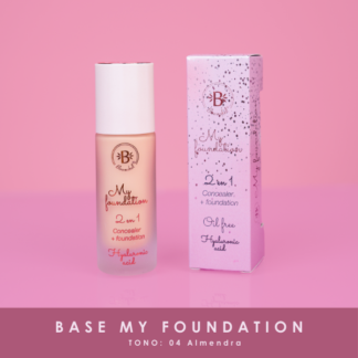 My foundation 2 en 1 (base lÍquida)(almendra)