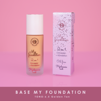 My foundation 2 en 1 (base lÍquida)(golden tan)