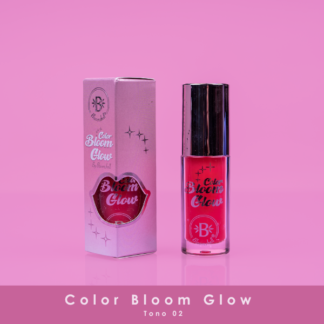 Color bloom glow lip gloss (cherry)