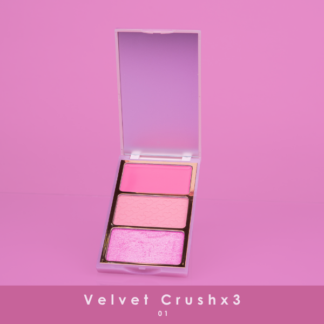 Velvet rubor x 3 (rubor/blush highlight)(pink)