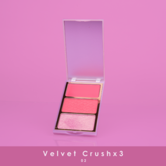 Velvet rubor x 3 (rubor/blush highlight)(peach)