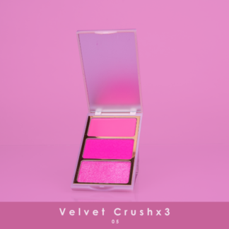 Velvet rubor x 3 sandÍa (rubor/blush highlight)