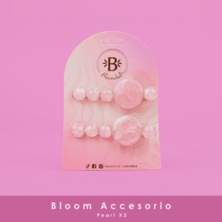 Bloom accesorio x 2 pearl (hebilla)