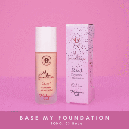 MY FOUNDATION 2 EN 1 (BASE LIQUIDA)(NUDE)