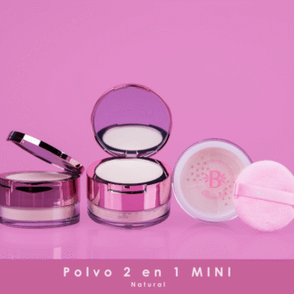 Polvo suelto translucent 2 en 1 mini(natural)