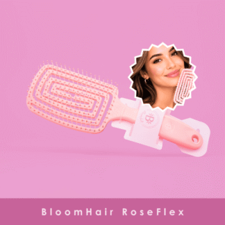 Bloom hair rose flex (cepillo para peinar)
