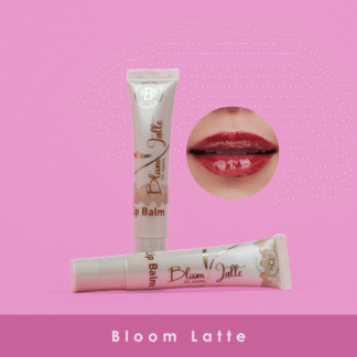 Bloom latte lip balm (2-coofevino)/brillo hidratante
