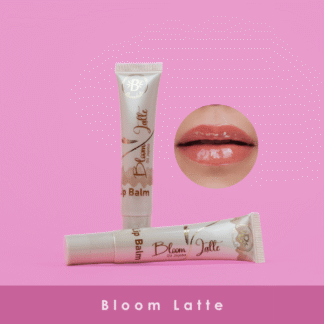 Bloom latte lip balm (1-nude)/brillo hidratante
