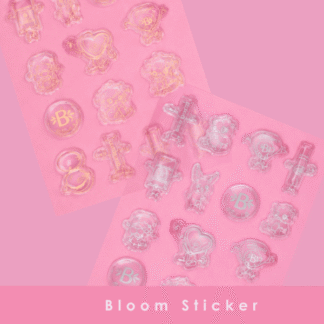 Bloom sticker