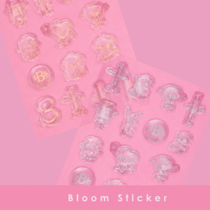 Bloom sticker